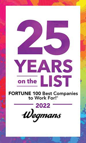 25 years on FORTUNE magazine's 100 Best Companies to Work For list