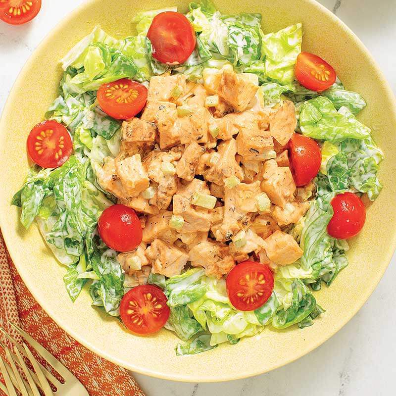 Grilled Buffalo Chicken Salad Under $5 Per Serving