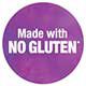 Made With No Gluten Containing Ingredients wellness key