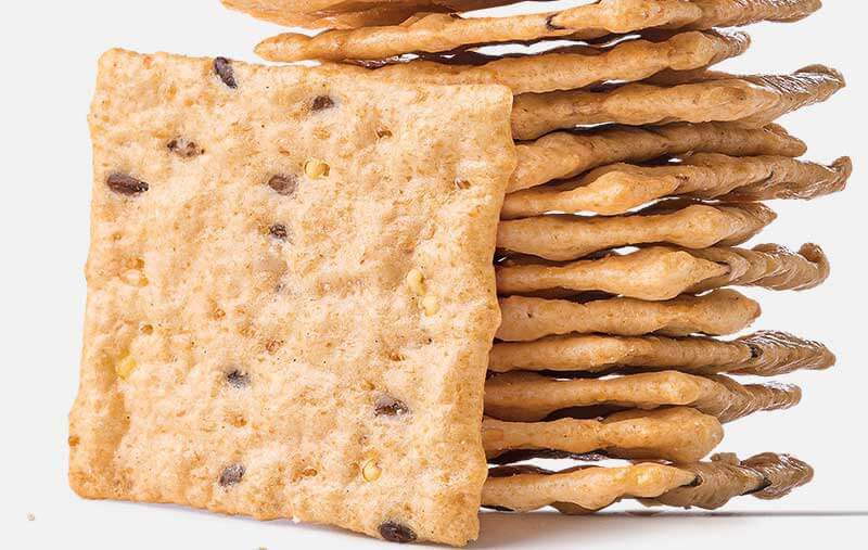 Whole grain crackers