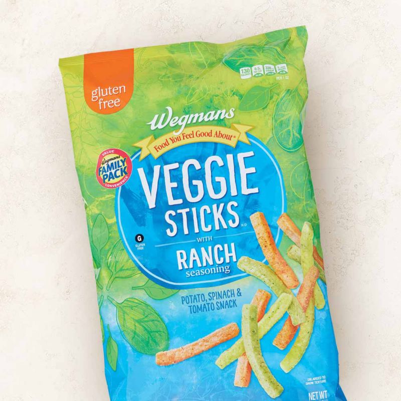 New! Veggie Sticks with Ranch Seasoning