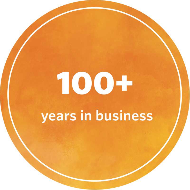 More than one hundred years in business