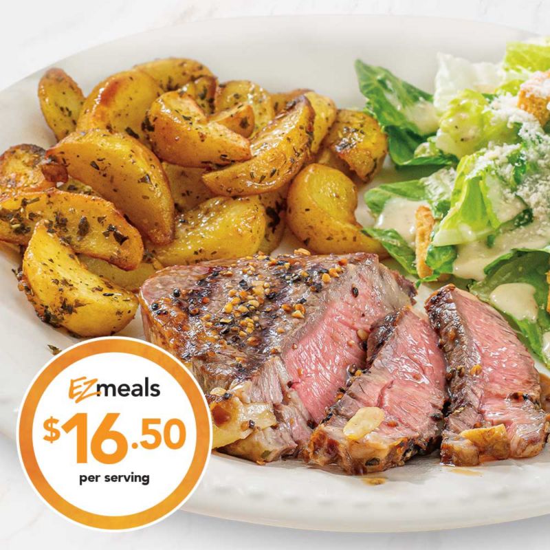 Garlic-Studded Ribeye