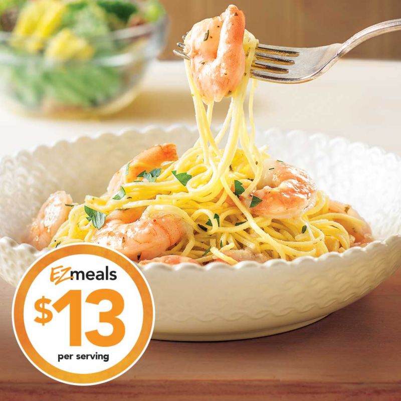 Gold Pan Shrimp Scampi