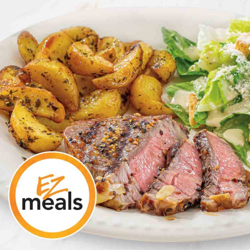 Garlic-Studded Ribeye