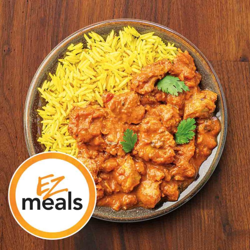 Butter Chicken with Turmeric Basmati Rice