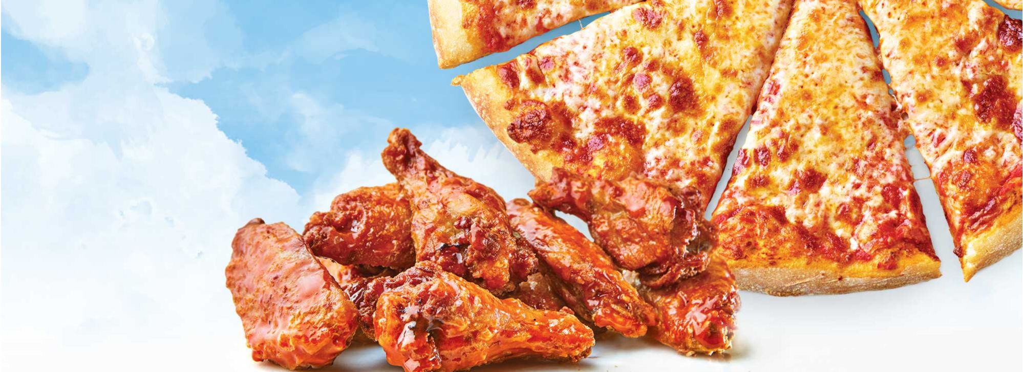 Pizza, sushi, and more