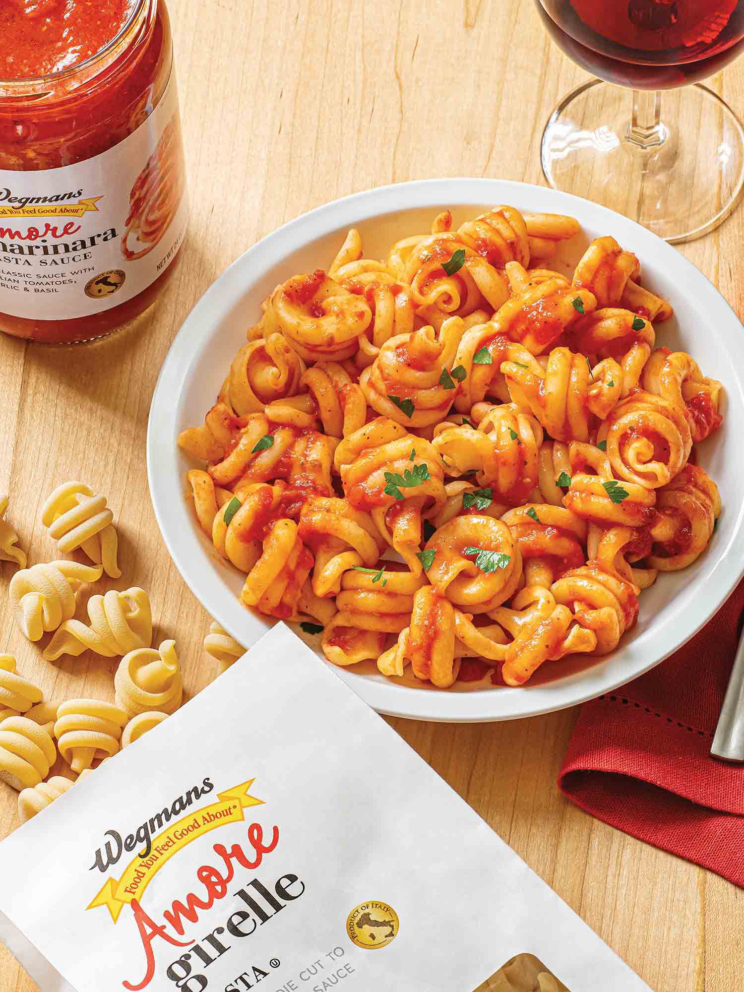 Wegmans Brand Amore Pasta and Sauce
