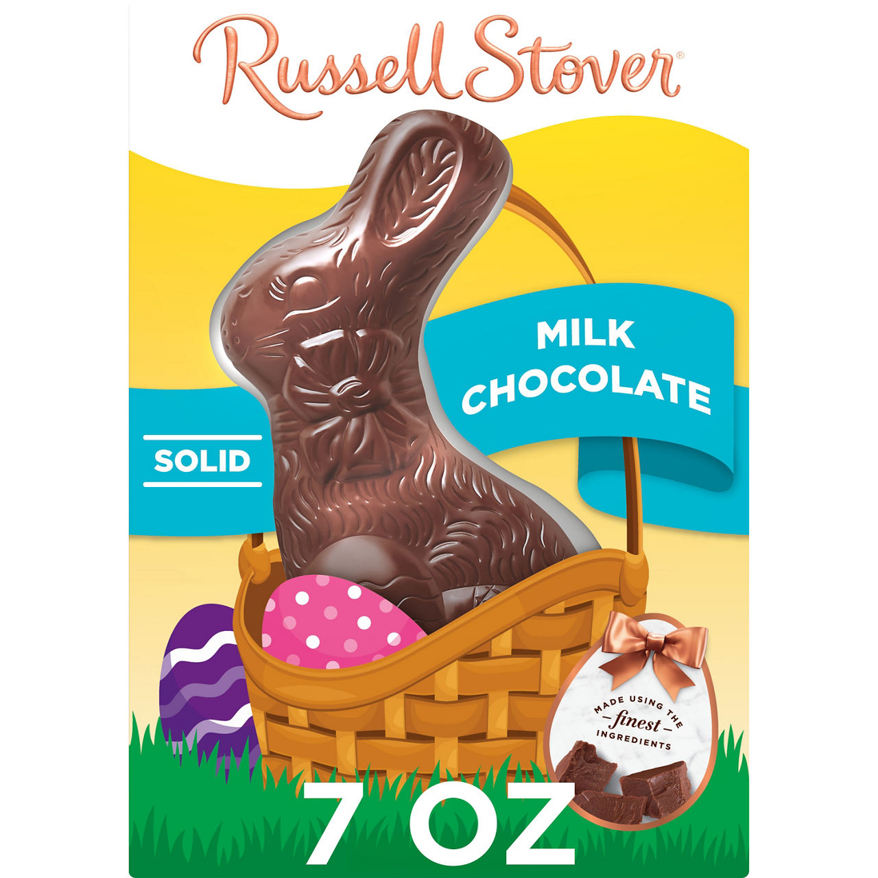 Russell Stover Easter Solid Milk Chocolate Candy Rabbit | Wegmans