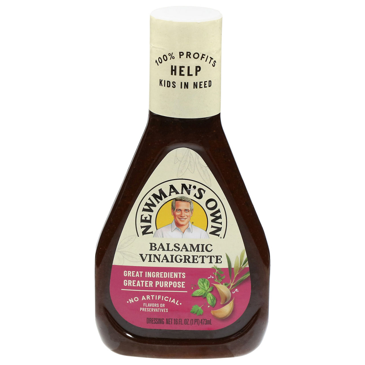 newman's own classic oil & vinegar dressing 16z Newman's Own Olive Oil N Vinegar Dressing, 16 Ounce -- 6 per case