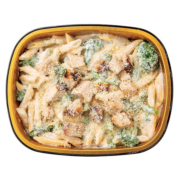 Wegmans Gold Pan Penne Alfredo with Broccoli & Chicken, Cooked