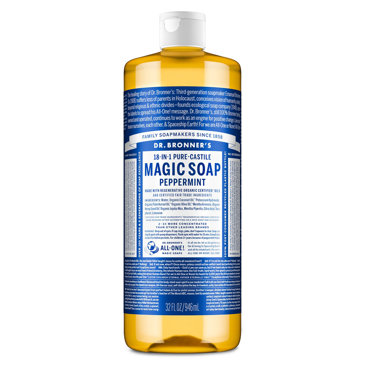 Dr. Bronner's Pure-Castile Magic Soap - Lavender | Wegmans