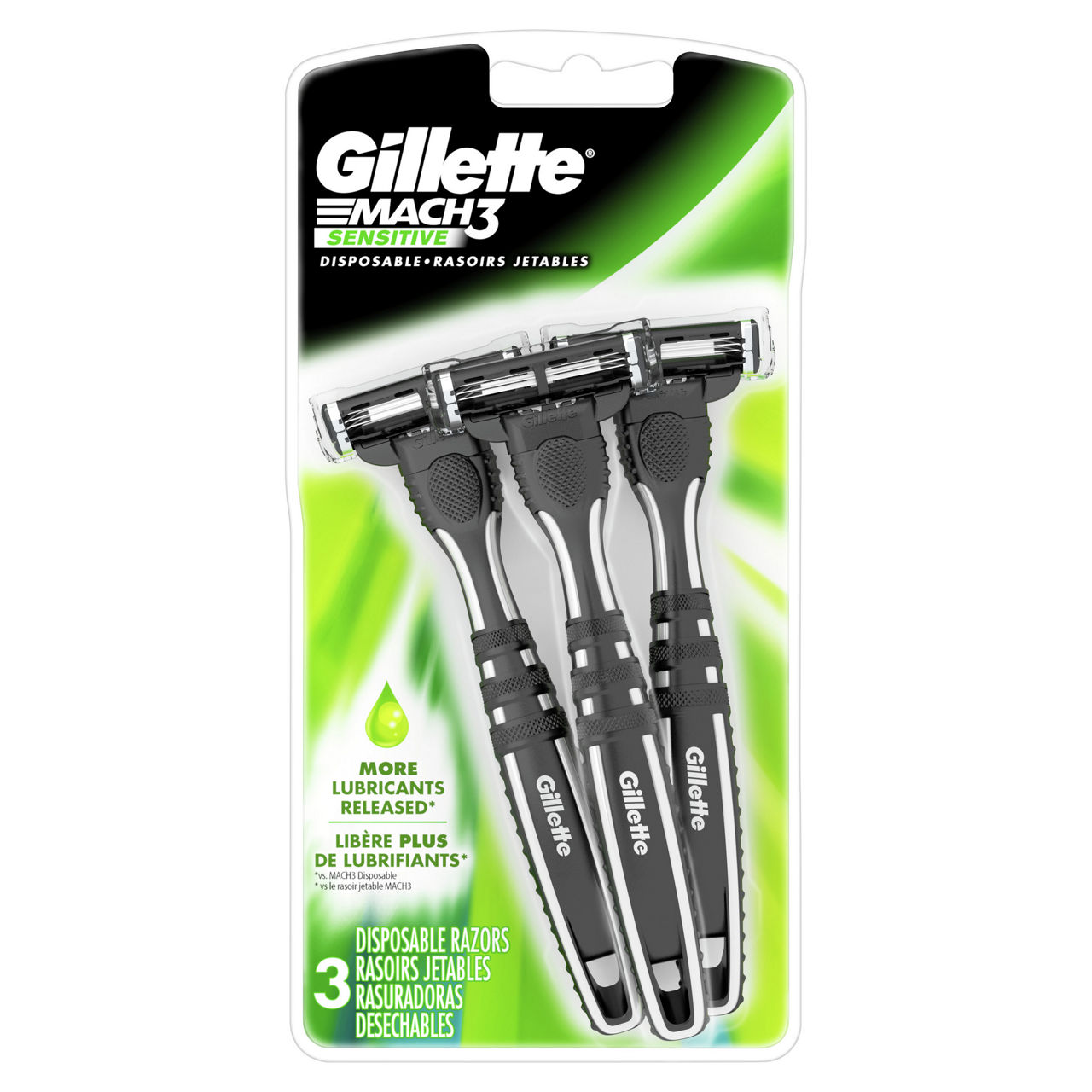 Gillette Mach3 Sensitive Men's Disposable Razors | Wegmans