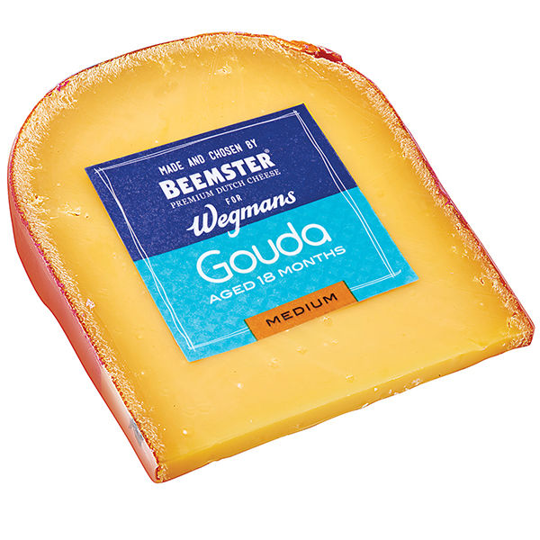 Wegmans 18 Month Medium Gouda Cheese | Wegmans