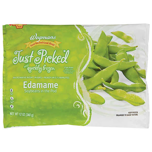 Wegmans Frozen Microwaveable Edamame | Wegmans
