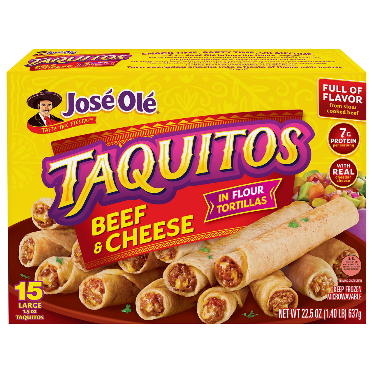 Jose Ole Beef & Cheese Large Taquitos | Wegmans