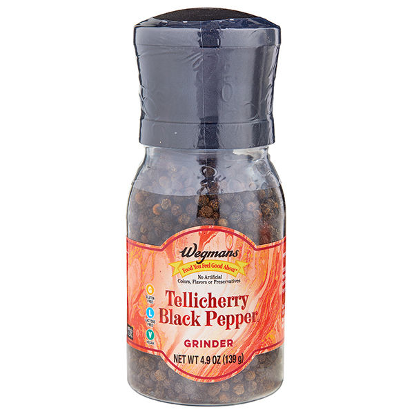 Wegmans Tellicherry Black Pepper Grinder | Wegmans