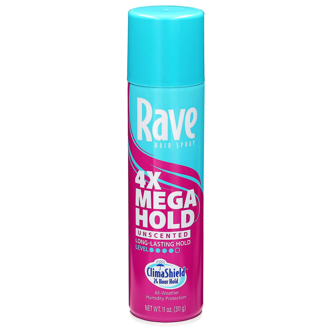Rave 4x Mega Hold Unscented Hair Spray | Wegmans
