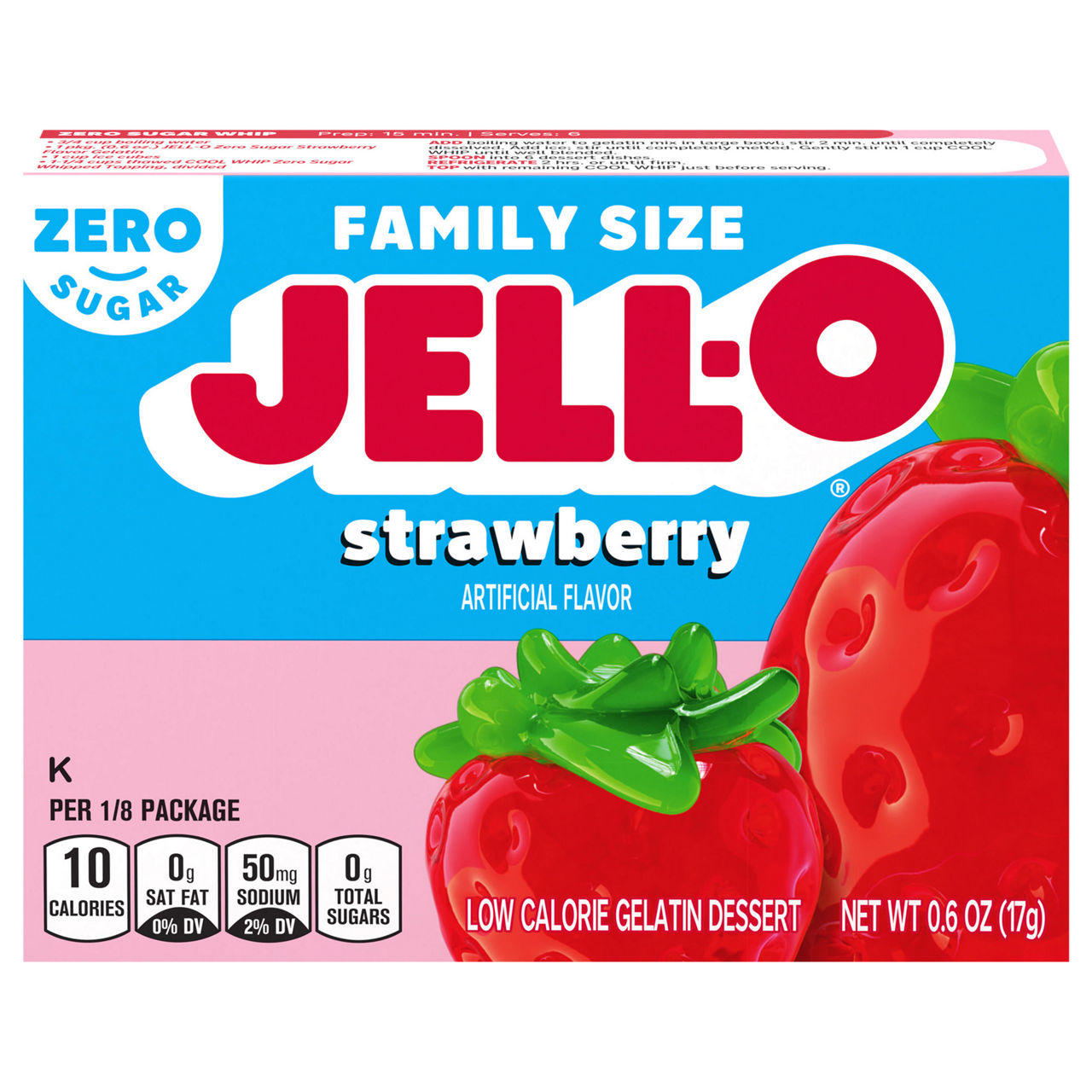 Jell-O Zero Sugar Instant Reduced Calorie Pistachio Pudding & Pie