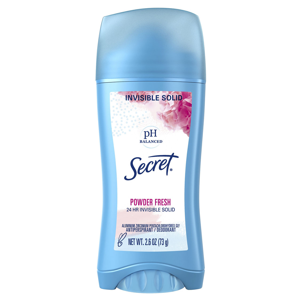 Secret Invisible Solid Antiperspirant and Deodorant, Unscented