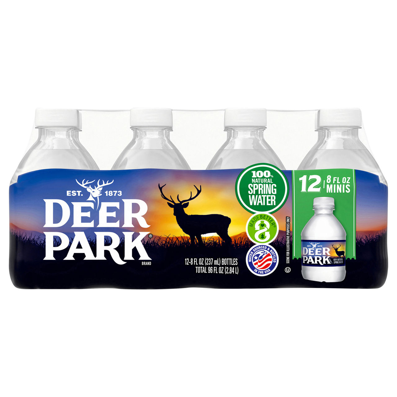 Deer Park 100% Natural Minis Spring Water | Wegmans