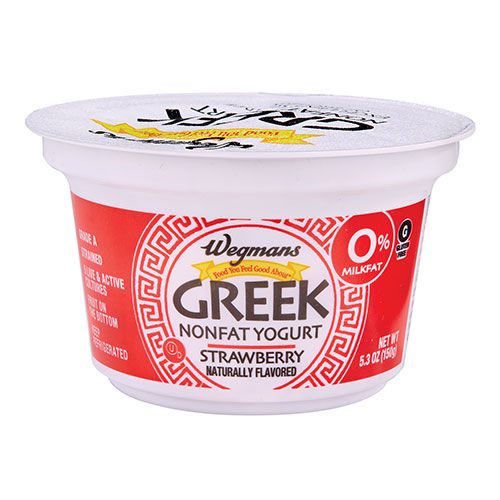 Wegmans 0% Greek Strawberry Nonfat Yogurt | Wegmans