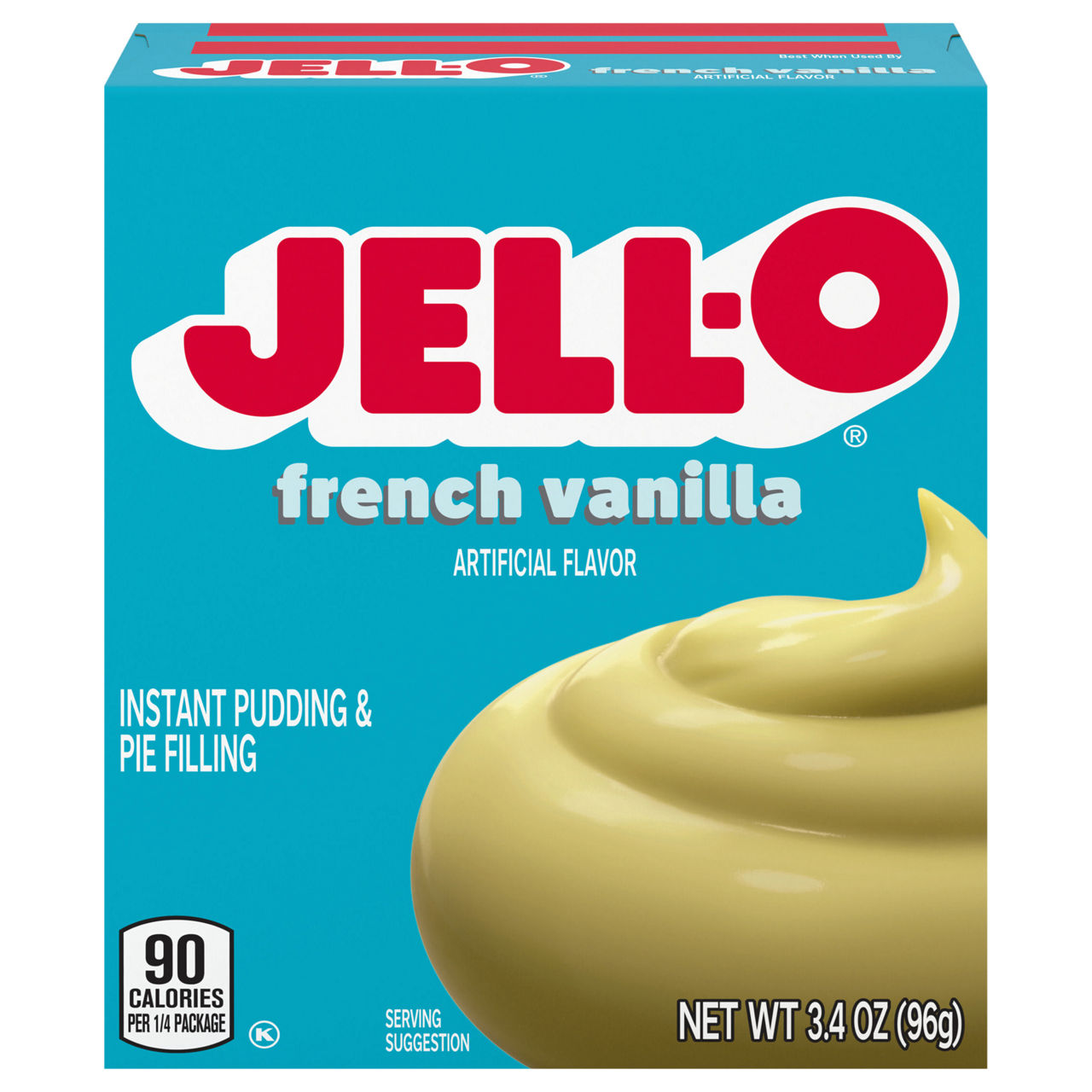 Jell-O Zero Sugar Instant Reduced Calorie Vanilla Pudding & Pie