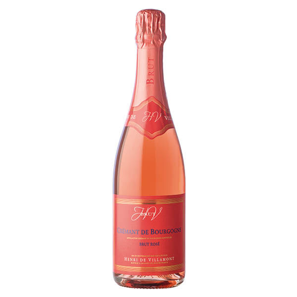 【未開封】Henri de Villamont白ワインK◇ Villamont Cremant de Bourgogne Rose | Wegmans