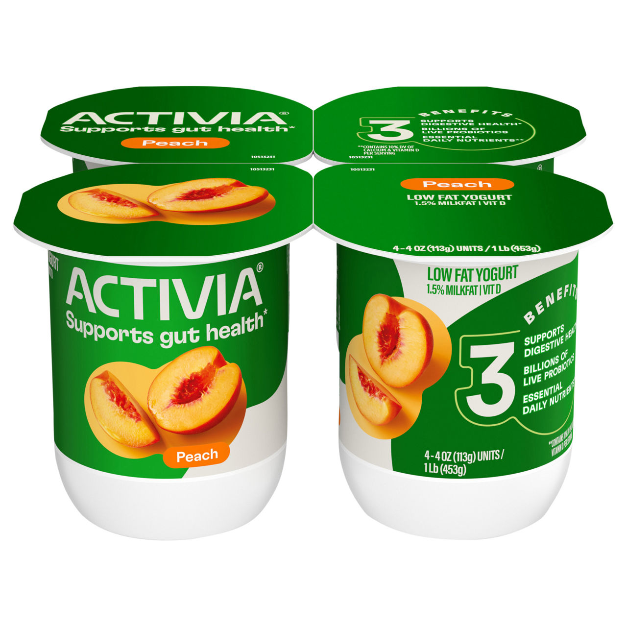 Activia Black Cherry Probiotic Low Fat Yogurt | Wegmans
