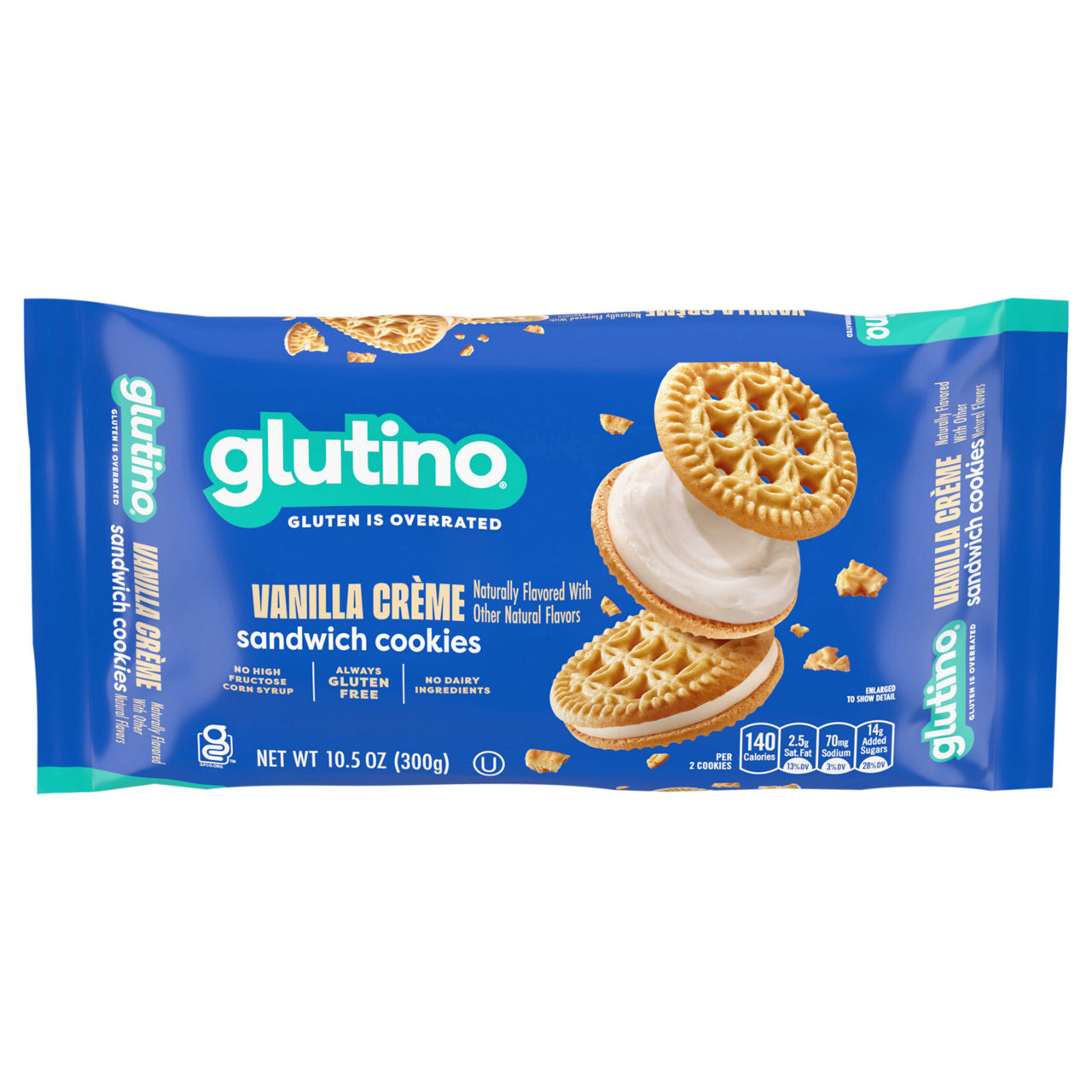 Glutino Vanilla Creme Sandwich Cookies | Wegmans