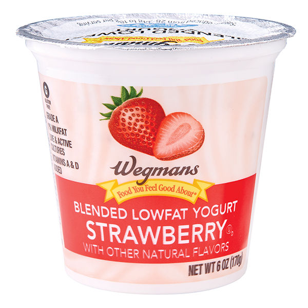 Wegmans Strawberry Blended Lowfat Yogurt | Wegmans