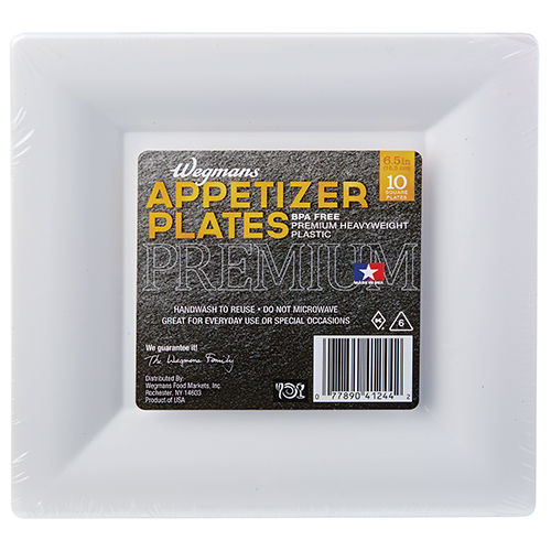 ケーキプレート　ワイルマン Wegmans Premium Appetizer Plates | Wegmans