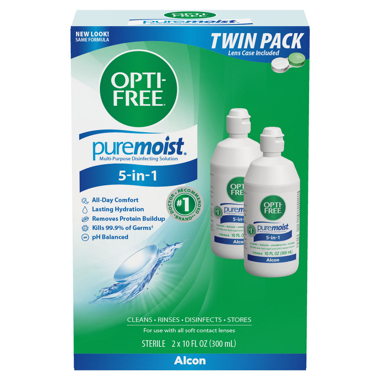 Refresh Optive Lubricant Eye Drops, Vials, Value Size | Wegmans