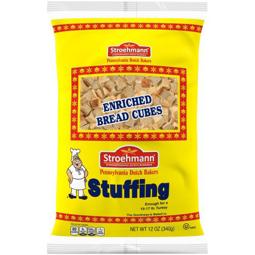 STROEHMANN Enriched Bread Cubes Stuffing with Goodness Baked in | Wegmans