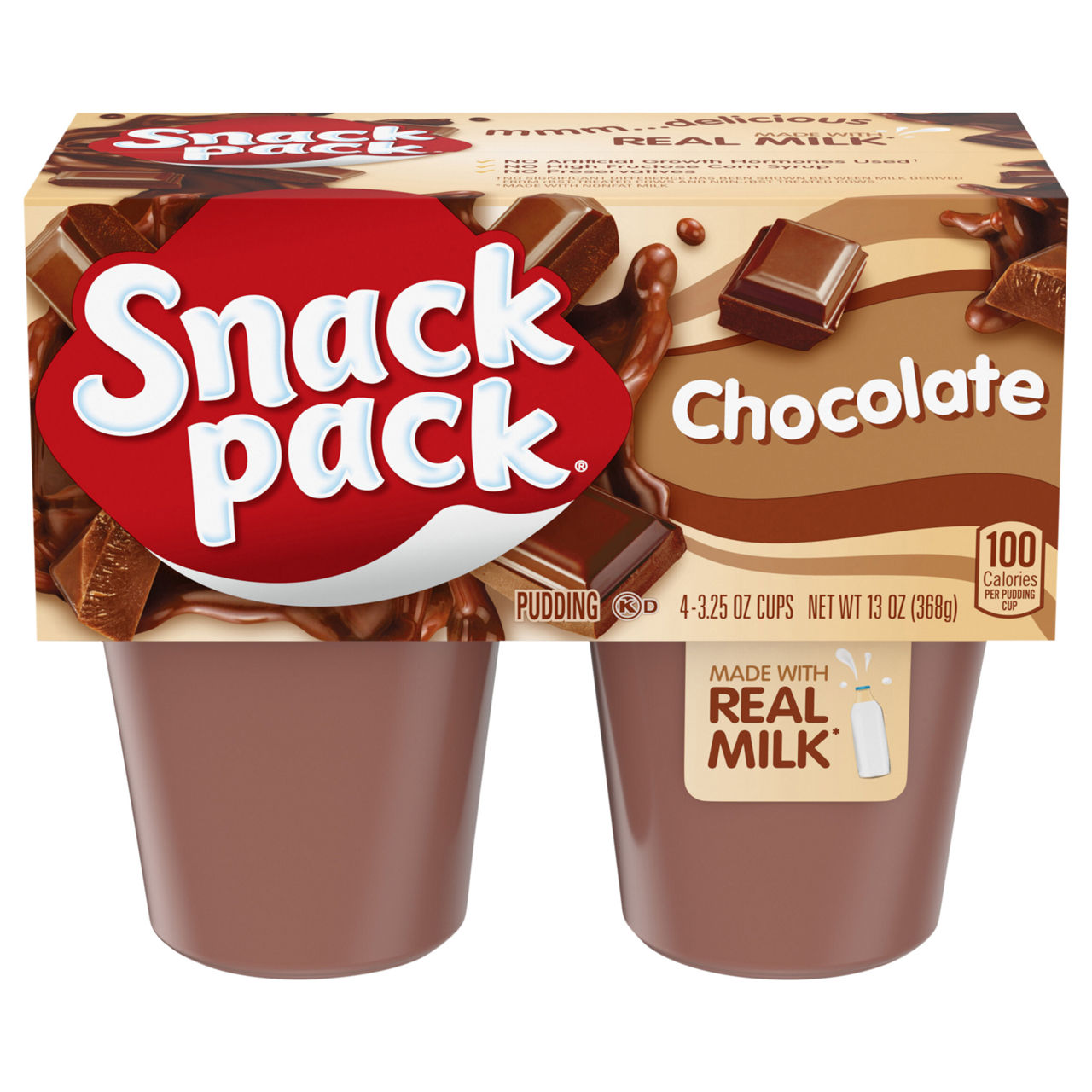 Snack Pack Chocolate Pudding | Wegmans