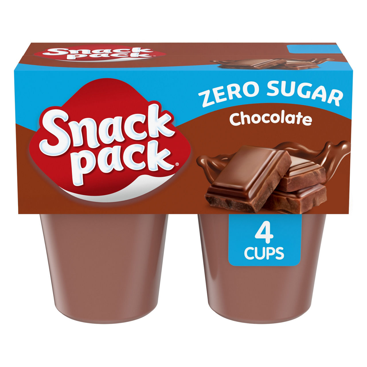 Snack Pack Zero Sugar Chocolate Pudding Cups | Wegmans