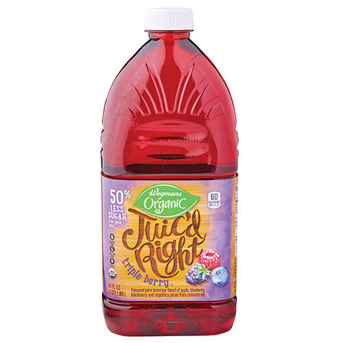 Wegmans Organic Triple Berry Juic'd Right | Wegmans