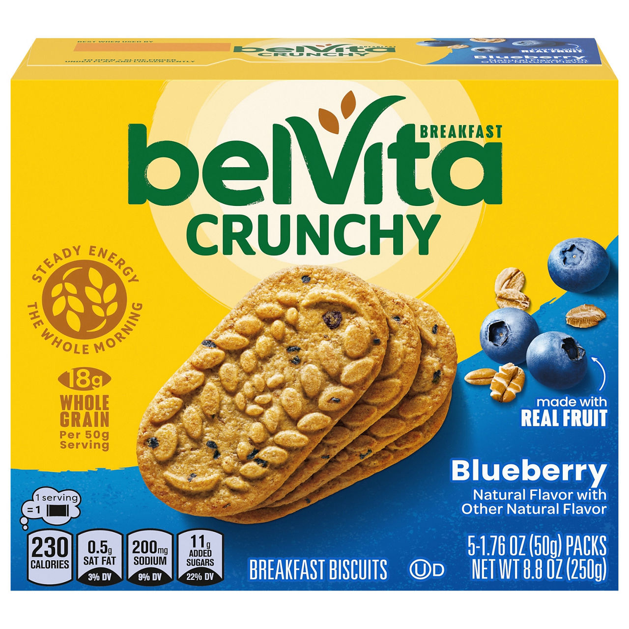 belVita Crunchy Cranberry Orange Breakfast Biscuits | Wegmans