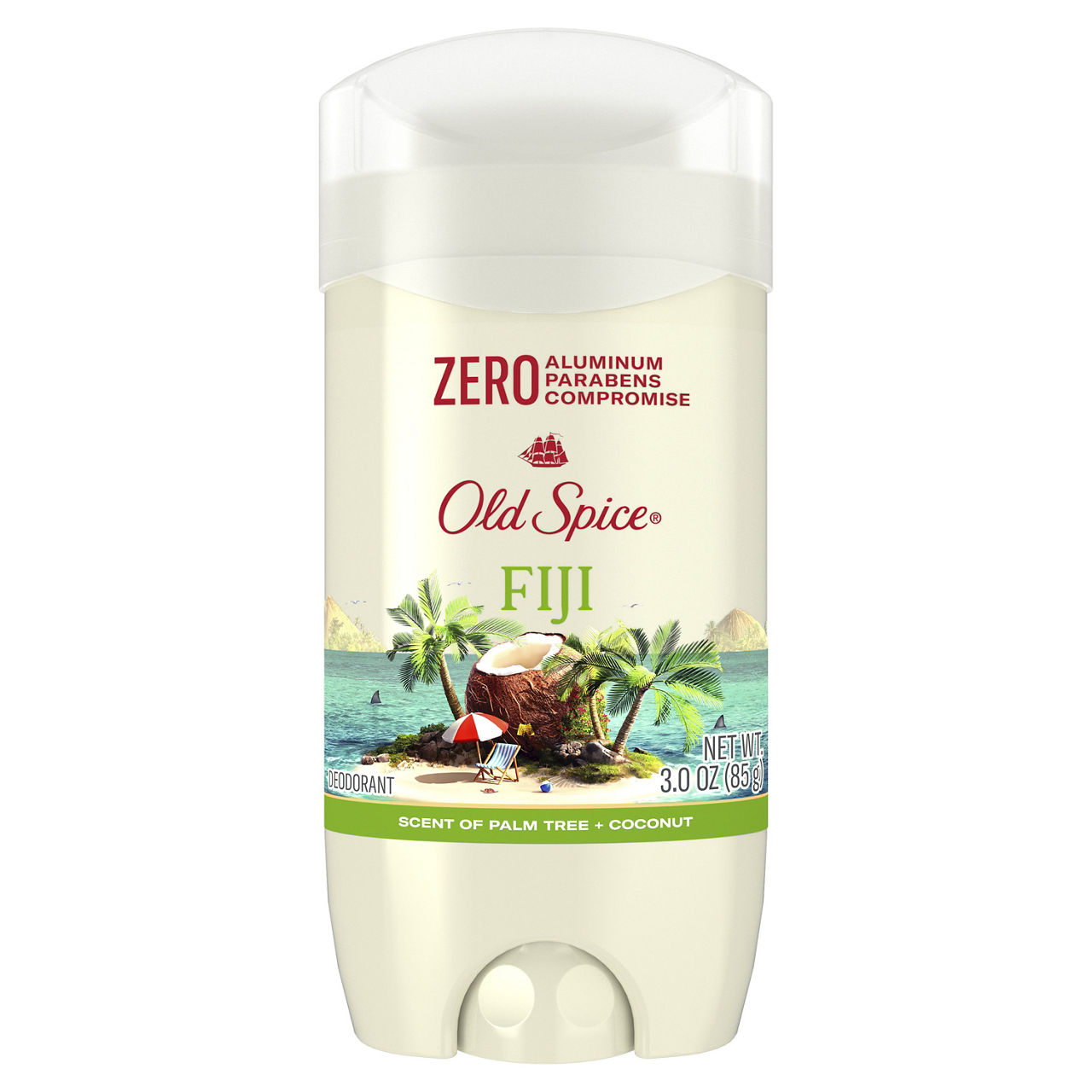old spice Mind + Body Men's Deodorant Aluminum-Free Fiji with Palm
