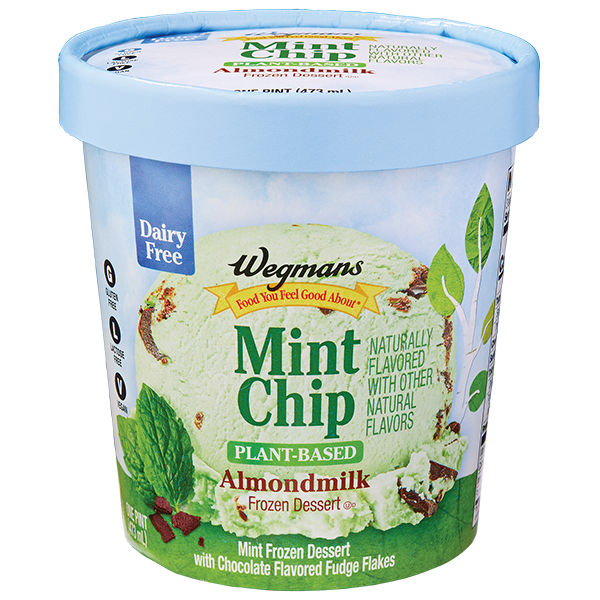 Wegmans Mint Chip Plant-Based Almondmilk Frozen Dessert | Wegmans