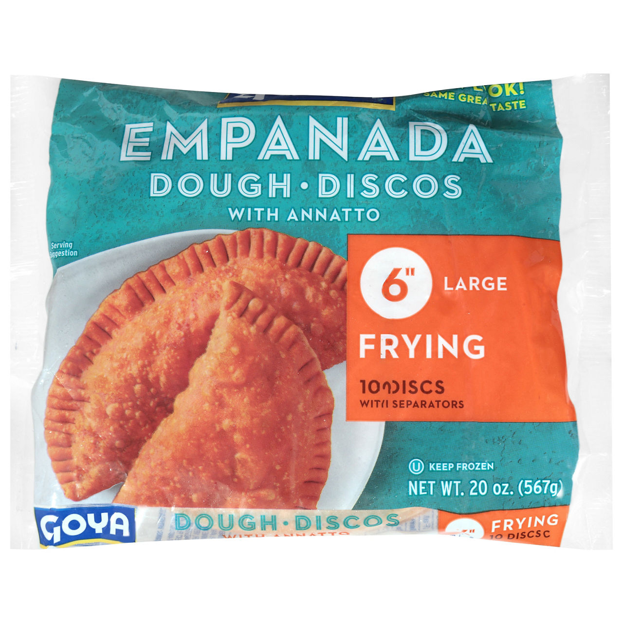 Goya Frying Discs 6 Inch Large Empanada | Wegmans