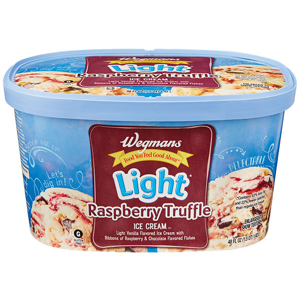 Wegmans Light* Raspberry Truffle Ice Cream | Wegmans