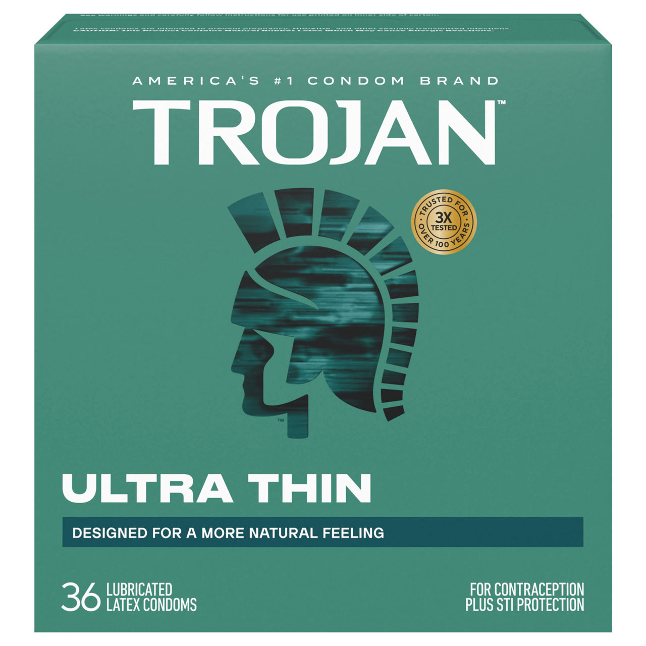 Trojan Original +Spermicide Lubricated Latex Condoms