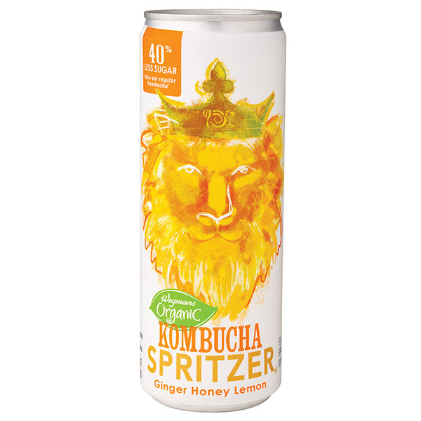 Wegmans Organic Mint Lemonade Kombucha Spritzer | Wegmans