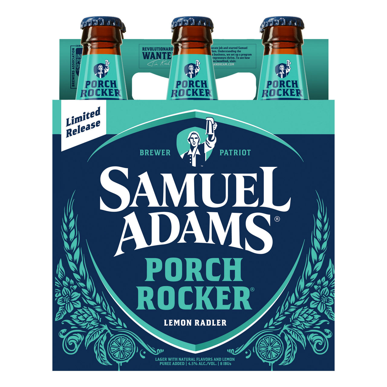 Samuel Adams Porch Rocker 6/12oz bottles | Wegmans