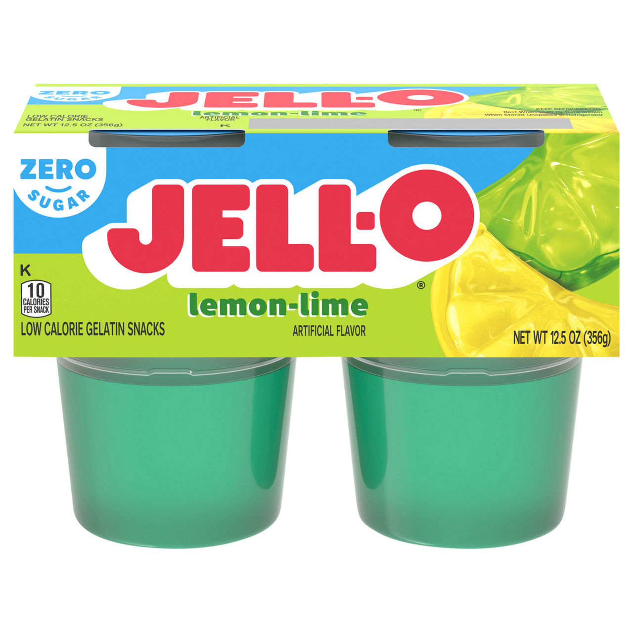 Jell-O Zero Sugar Low Calorie Orange Gelatin Snacks | Wegmans
