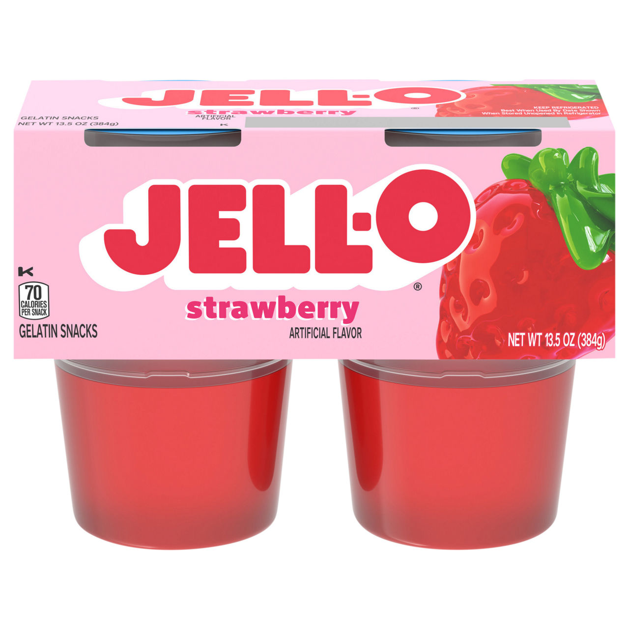 Jell-O Strawberry Gelatin Snacks | Wegmans