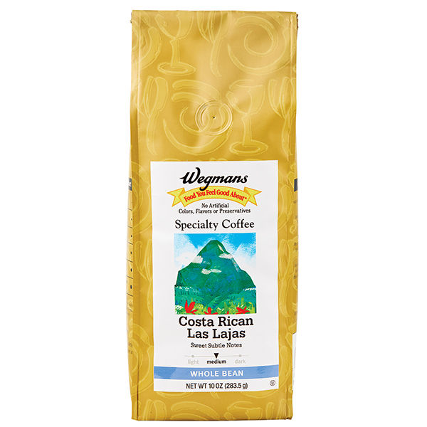 Wegmans Coffee, Specialty, Whole Bean, Costa Rican Las Lajas | Wegmans