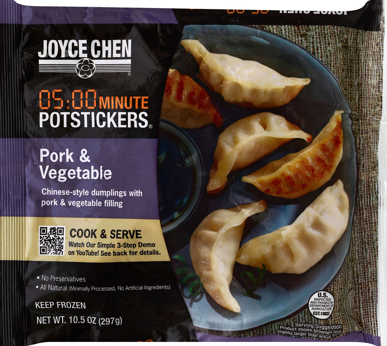 Joyce Chen Potstickers, 05:00 Minute, Pork & Vegetable | Wegmans