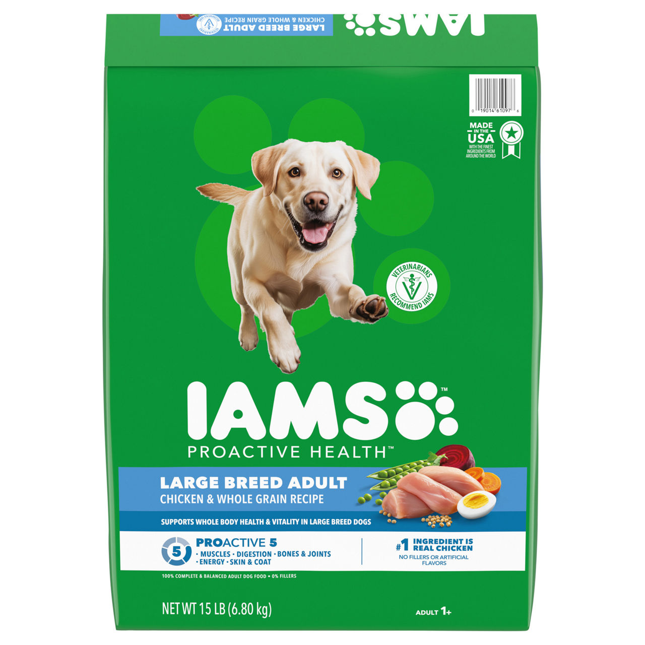 IAMS Proactive Health Adult 1+ Chicken & Whole Grain Recipe Dog